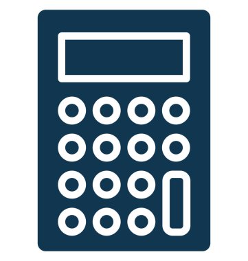 Muhasebe, izole vektör simgesi olduğunu kolayca herhangi bir boyut düzenlenemez veya değiştirilmiş cihaz hesaplama.