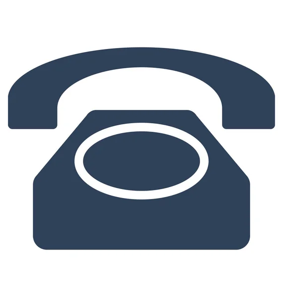 Kommunikation Telefonanruf Isolierte Vektor Symbol Das Einfach Jeder Größe Bearbeitet — Stockvektor