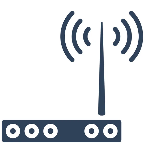 Internet Lan Icono Vectorial Aislado Que Puede Editar Fácilmente Cualquier — Archivo Imágenes Vectoriales