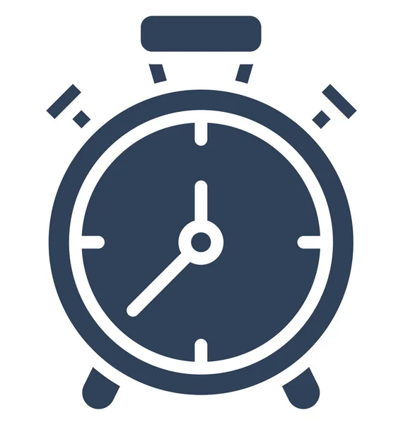 Будильник Годинник Ізольовані Векторні Піктограми Які Можна Легко Редагувати Будь — стоковий вектор