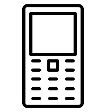 Mobil, cep, izole vektör simgesi olduğunu kolayca herhangi bir boyut düzenlenemez veya değiştirilme tarihi.