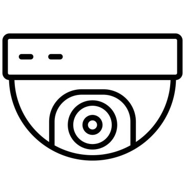 CCTV, cctv kamera izole vektör simgesi olduğunu kolayca herhangi bir boyut düzenlenemez veya değiştirilme tarihi.