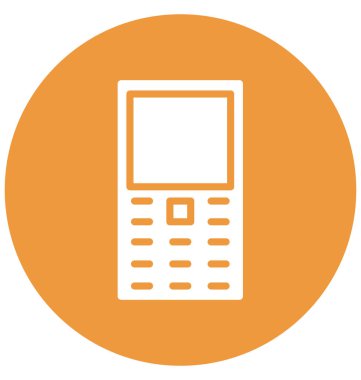 Mobil, cep, izole vektör simgesi olduğunu kolayca herhangi bir boyut düzenlenemez veya değiştirilme tarihi.