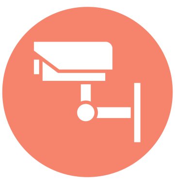 CCTV, cctv kamera izole vektör simgesi olduğunu kolayca herhangi bir boyut düzenlenemez veya değiştirilme tarihi.
