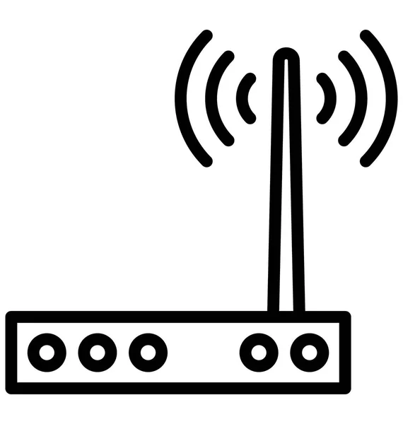 Internet Lan Icono Vectorial Aislado Que Puede Editar Fácilmente Cualquier — Archivo Imágenes Vectoriales