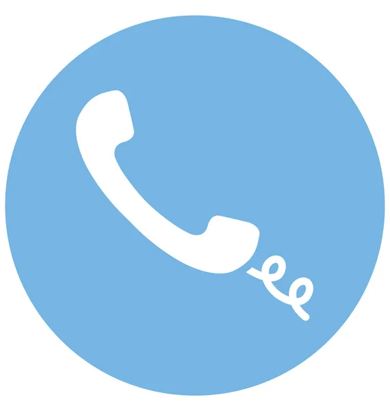 Helpline Hotline Isoliertes Vektorsymbol Das Einfach Beliebiger Größe Bearbeitet Oder — Stockvektor