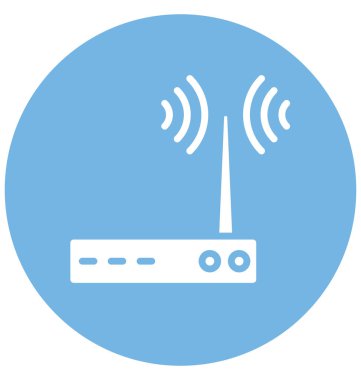 Internet aygıtı, izole vektör simgesi olduğunu kolayca birinde düzenlenip wifi modem boyutu veya değiştirilme tarihi.