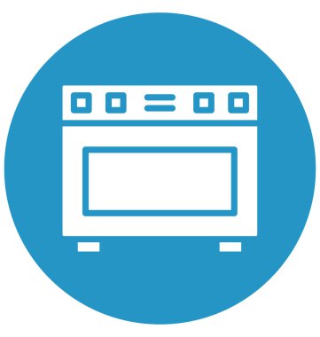 Brülör fırın, izole vektör simgesi olduğunu kolayca herhangi bir boyut düzenlenemez veya değiştirilme aralığı pişirme.