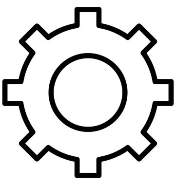 SMM izole çizgi vektör kolayca değiştirilebilir veya düzenlenmiş simge.