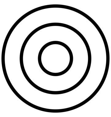 Güneş sistemi izole çizgi vektör kolayca değiştirilebilir veya düzenlenmiş simge.