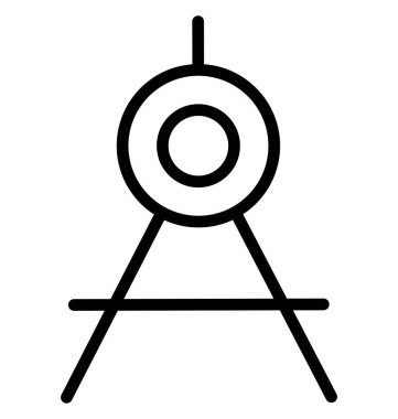 Bölücü izole çizgi vektör kolayca değiştirilebilir veya düzenlenmiş simge.