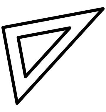 Meydanı izole çizgi vektör kolayca değiştirilebilir veya düzenlenmiş simgesini ayarla.