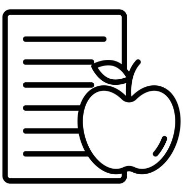 Bu kolayca değiştirilebilir veya düzenlenmiş izole satırı vektör simgesi çalışma.