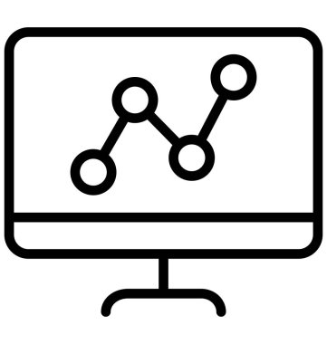 Grafik izole çizgi vektör kolayca değiştirilebilir veya düzenlenmiş simge.