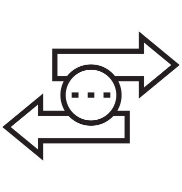 Veri değişimi izole vektör simge kolayca değiştirme veya Edited olabilir.