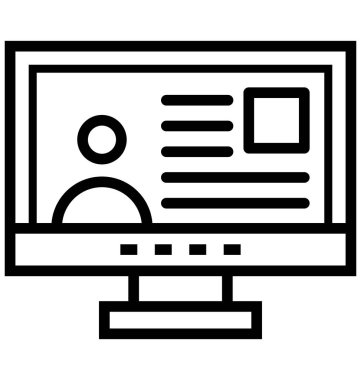 Video ara izole vektör simge kolayca değiştirme veya Edited olabilir.