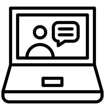 Sohbet desteği izole vektör simge kolayca değiştirme veya Edited olabilir.