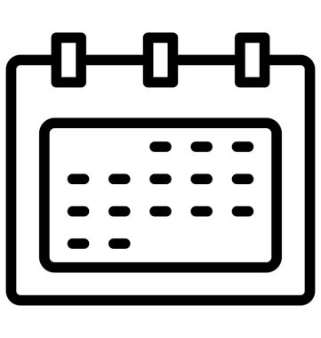 Kolayca değiştirilebilen ya da düzenlenebilen izole edilmiş vektör simgesi.