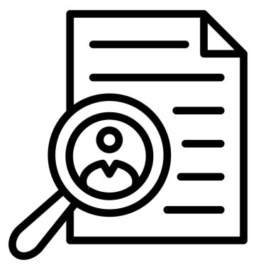 CV izole vektör simgesi olduğunu kolayca değiştirme veya Edited olabilir bulmak.