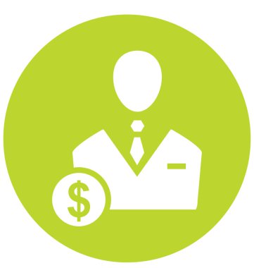 İş adamı izole vektör simgesi olduğunu kolayca değiştirme veya Edited olabilir.