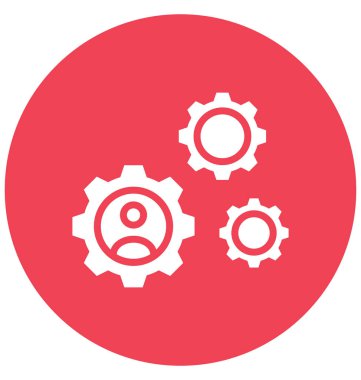 Yönetim izole vektör simgesi olduğunu kolayca değiştirme veya Edited olabilir.