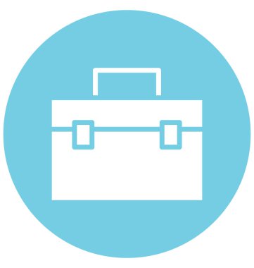 Evrak Çantası'nı izole vektör simgesi olduğunu kolayca değiştirme veya Edited olabilir.