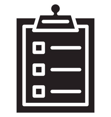 Denetim listesi izole vektör simgesi olduğunu kolayca değiştirme veya Edited olabilir.