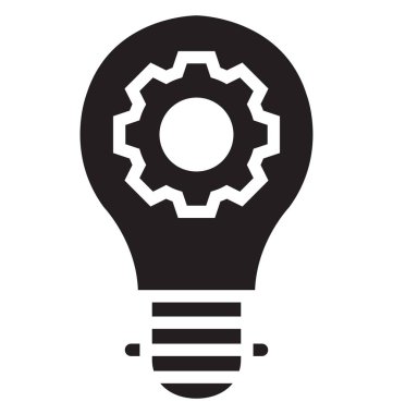 Fikir en iyi duruma getirme izole vektör simge kolayca değiştirme veya Edited olabilir.