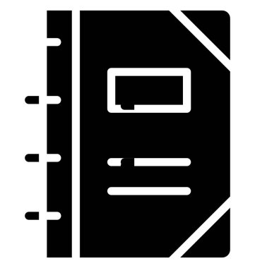 Defter izole vektör simgesi olduğunu kolayca değiştirme veya Edited olabilir.