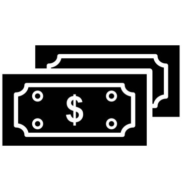 Para birimi yığın izole vektör simge kolayca değiştirme veya Edited olabilir.