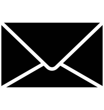 Gönderen e-posta izole vektör simge kolayca değiştirme veya Edited olabilir.