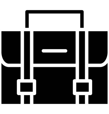 Evrak Çantası'nı izole vektör simgesi olduğunu kolayca değiştirme veya Edited olabilir.