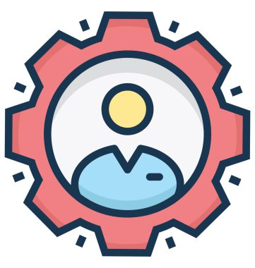 Yönetim izole vektör simgesi olduğunu kolayca değiştirme veya Edited olabilir.