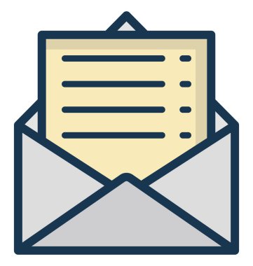 Gelen kutusu izole vektör simgesi olduğunu kolayca değiştirme veya Edited olabilir.