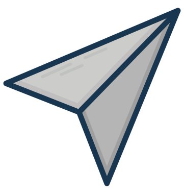 Kağıt şerit izole vektör simgesi olduğunu kolayca değiştirilebilir veya Edited.