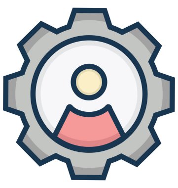 Yönetim izole vektör simgesi olduğunu kolayca değiştirme veya Edited olabilir.