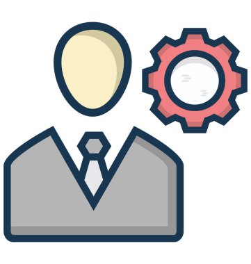 Yönetim izole vektör simgesi olduğunu kolayca değiştirme veya Edited olabilir.