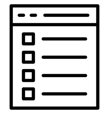 Kontrol, liste öğesi izole vektör simgesi olduğunu çok kolay düzenlemek olabilir veya değiştirilme tarihi. 