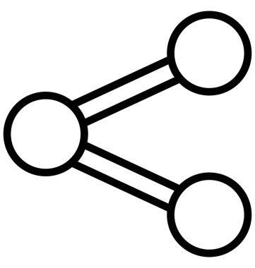 Bağlamak, izole vektör simge çok kolay düzenlemek veya olabilir değişiklik bağlantı. 