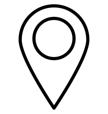 GPS, izole vektör simgesi, çok kolay olabilir konumu Düzenle veya değişikliğin. 