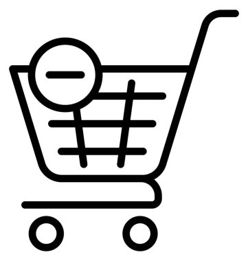 Kaldır sepeti, sepeti izole vektör simgesi olduğunu çok kolay düzenlemek olabilir veya değişikliğin. 