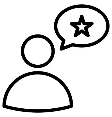 Alıcı, izole vektör simgesi, çok kolay olabilir balon düzenlemek veya değişikliğin. 