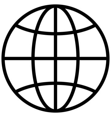 Dünya, globe izole vektör simgesi, çok kolay olabilir düzenlemek veya değişikliğin. 