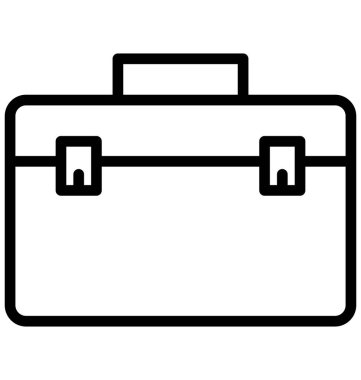 Ataşe durumda izole vektör simgesi olduğunu çok kolay düzenlemek olabilir veya değişikliğin. 