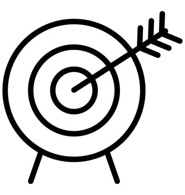 Amaç, izole vektör simgesi, çok kolay olabilir iş düzenlemek veya değişikliğin. 