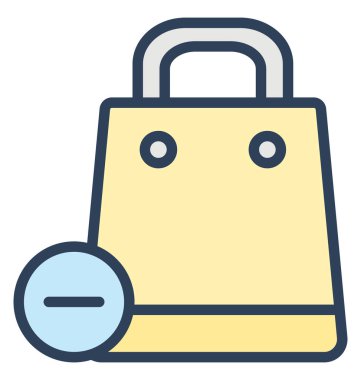 İptal, izole vektör simgesi, çok kolay olabilir eksi düzenlemek veya değişikliğin. 