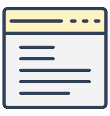 Blog, izole vektör simgesi, çok kolay olabilir içeriği düzenleyin veya değişikliğin. 