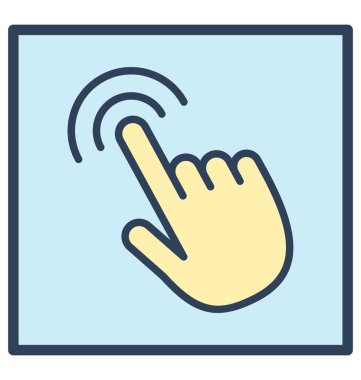 ' I tıklatın, izole vektör simgesi olduğunu çok kolay düzenlemek olabilir veya değişikliğin imleç. 