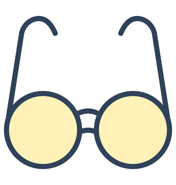 Stores Oculaires Lunettes Isolated Vector Icon Qui Peut Être Très — Image vectorielle