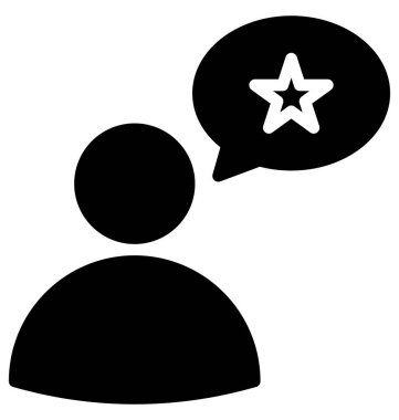 Alıcı, izole vektör simgesi, çok kolay olabilir balon düzenlemek veya değişikliğin. 